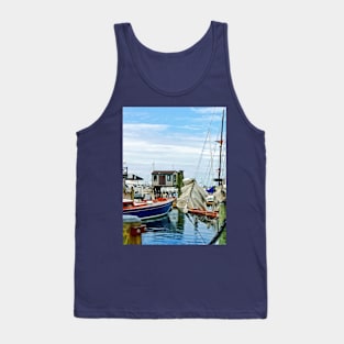 Newport RI - Folded Sails Tank Top